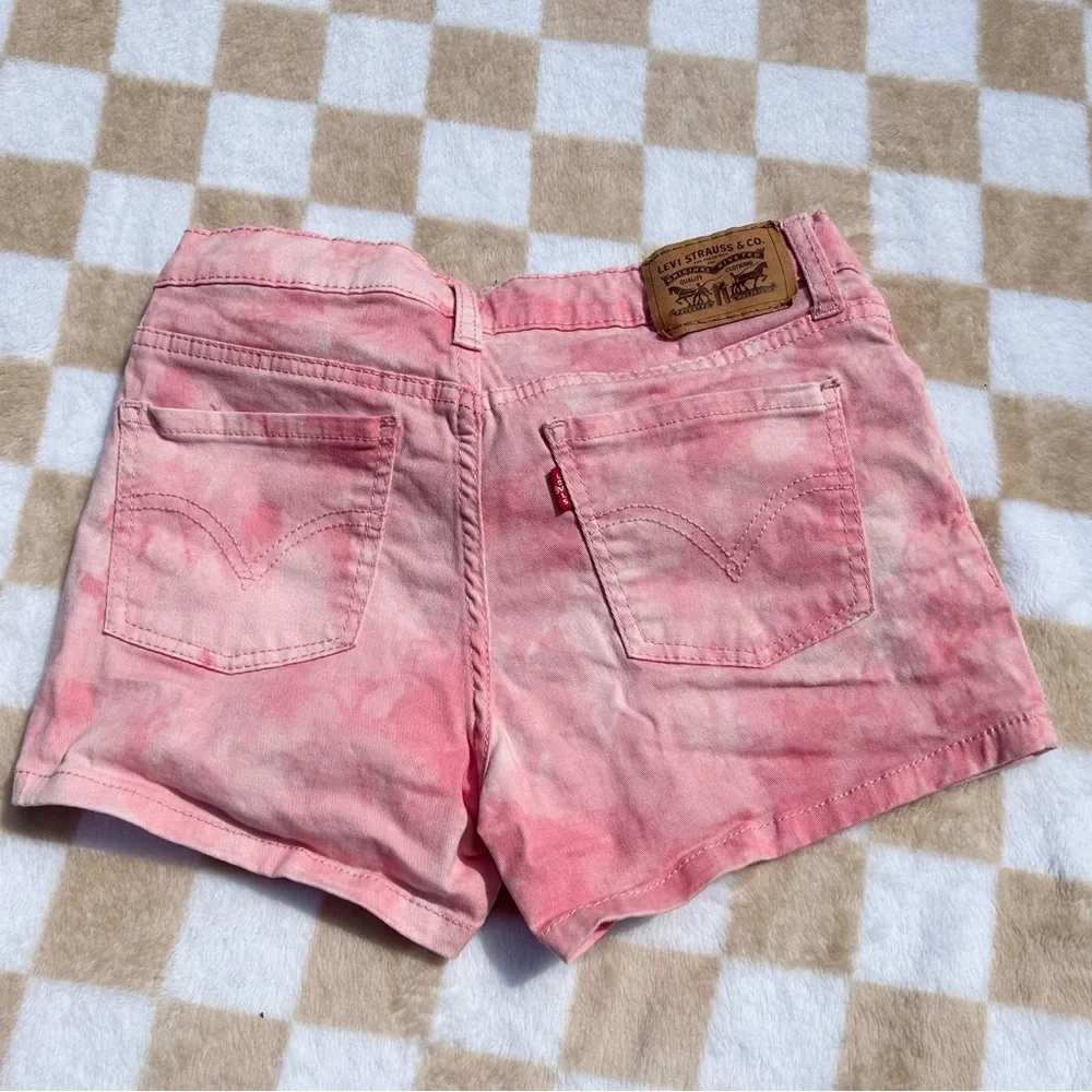 3 pairs, bundle of girls Levi's and cat & jack Denim Shorts - Picture 10 of 11